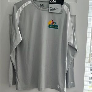 Gill NWT Gray Long Sleeve Shirt